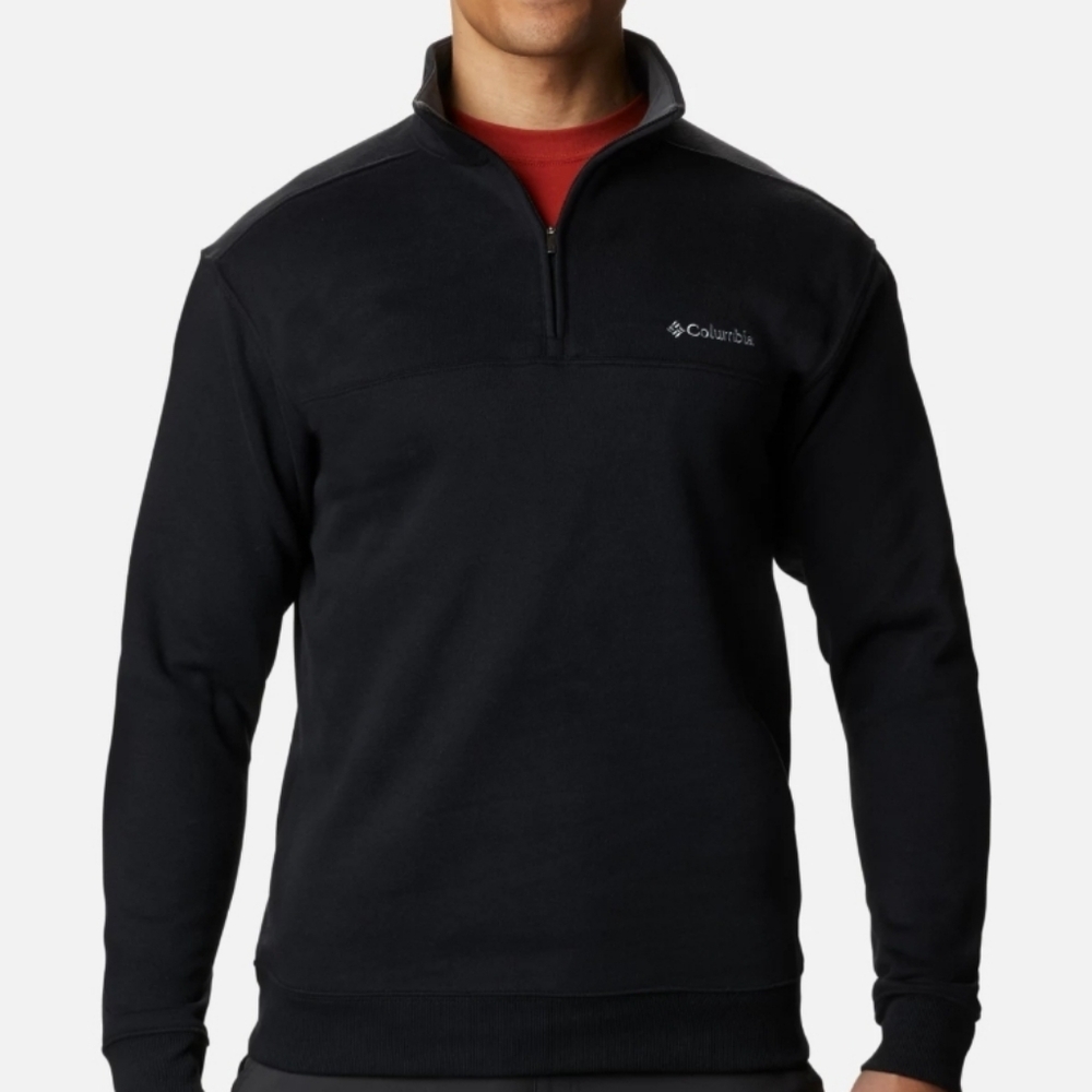 Columbia Black Quarter-Zip Pullover